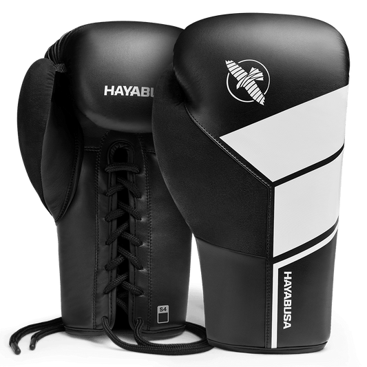 Hayabusa S4 Lace Up Boxing Gloves - Violent Art Shop