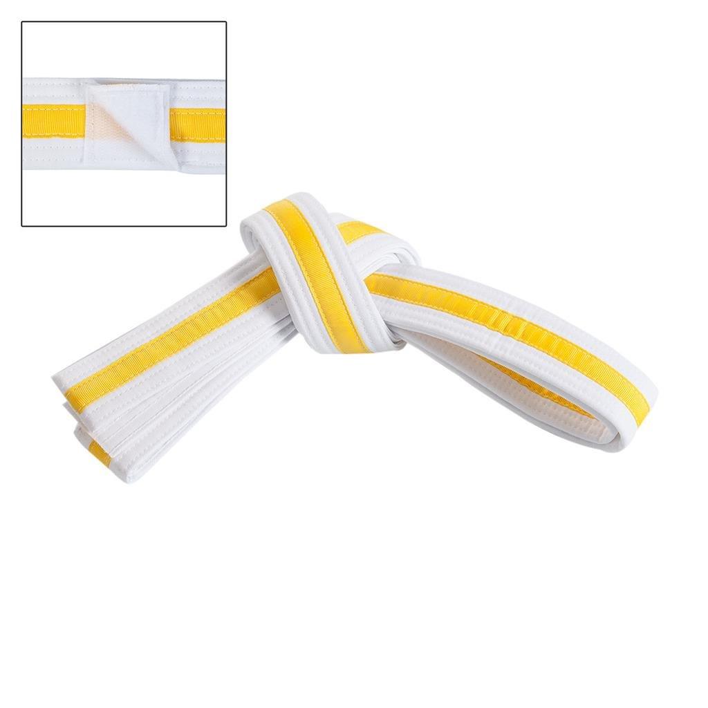 Adjustable Striped White Belt - Violent Art Shop