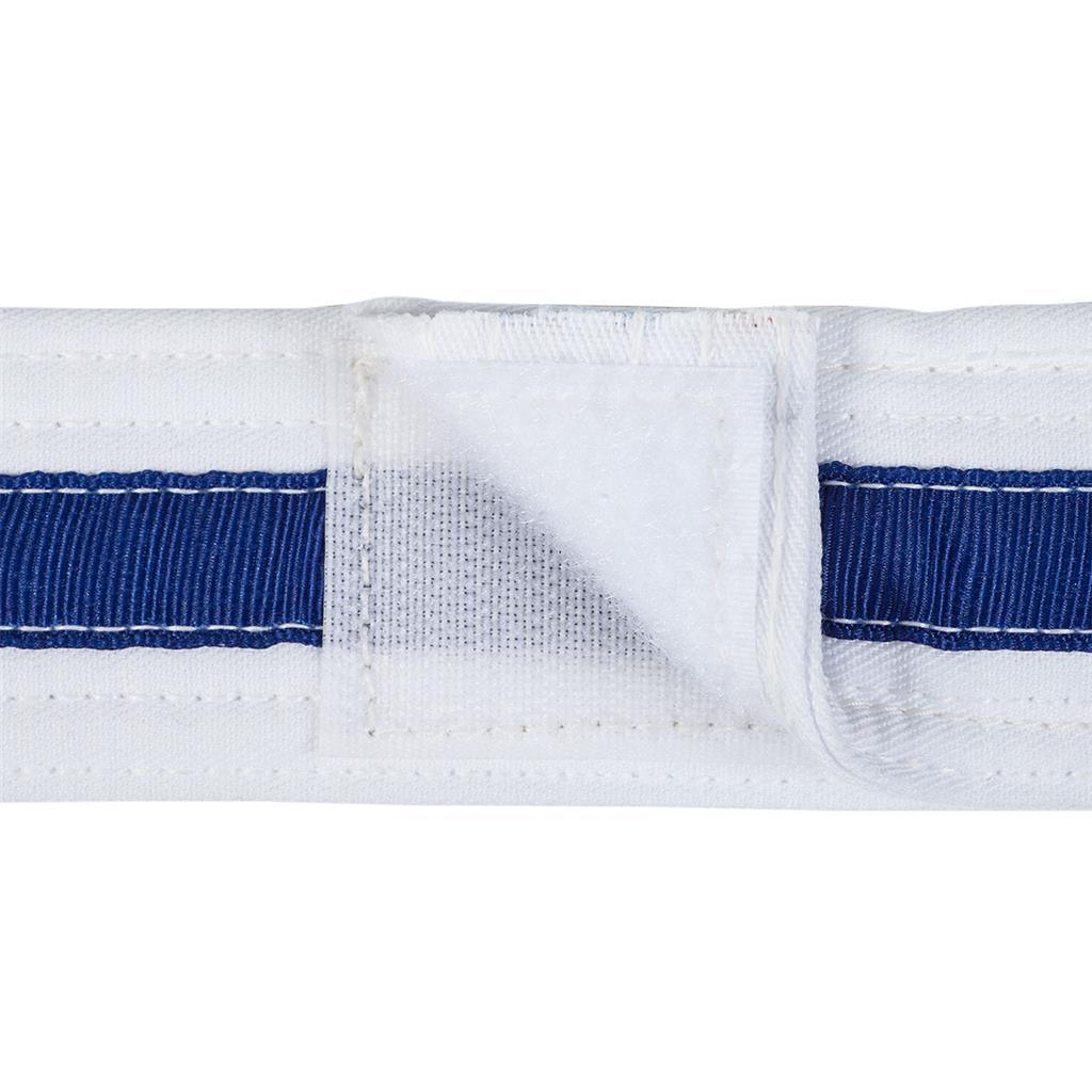 Adjustable Striped White Belt - Violent Art Shop