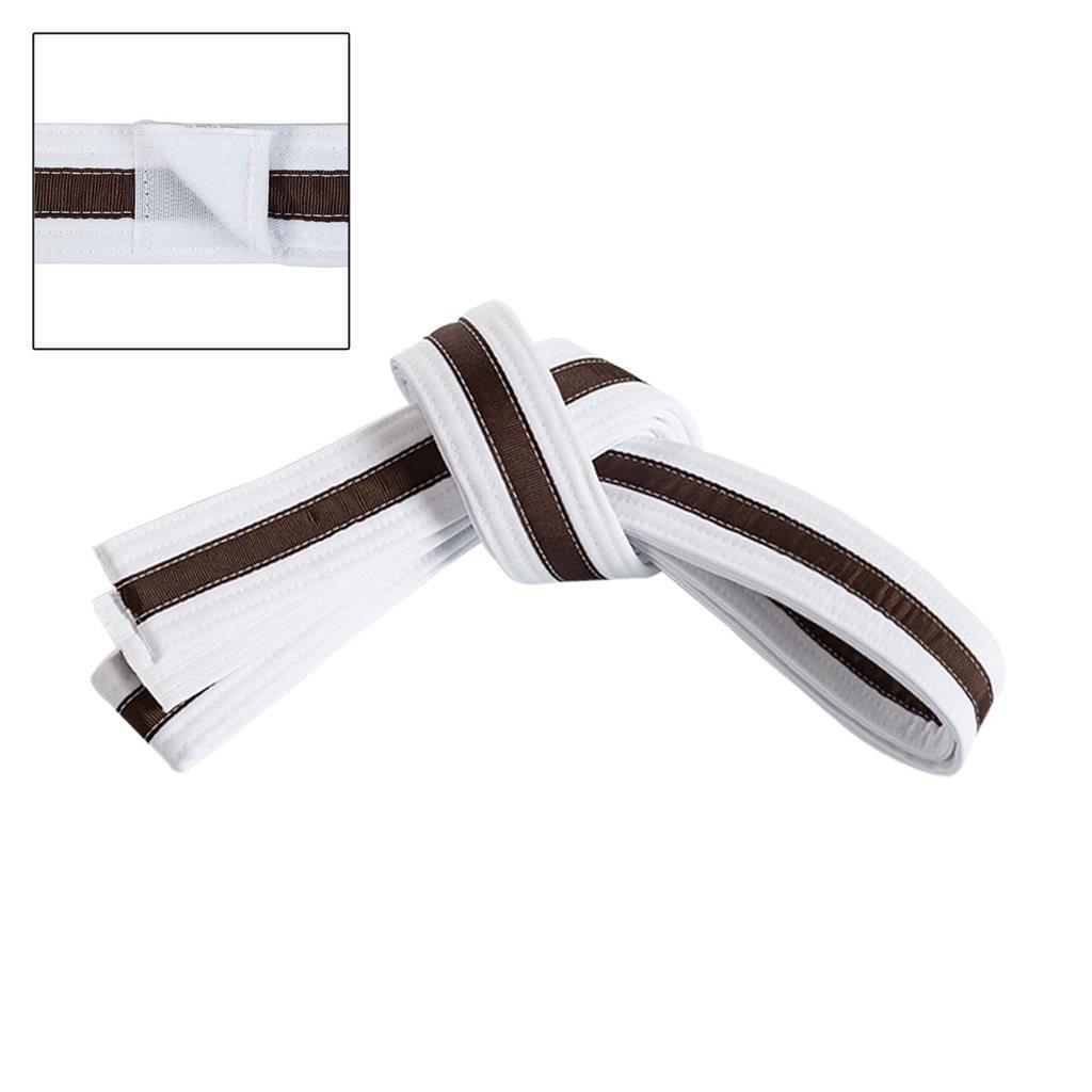 Adjustable Striped White Belt - Violent Art Shop