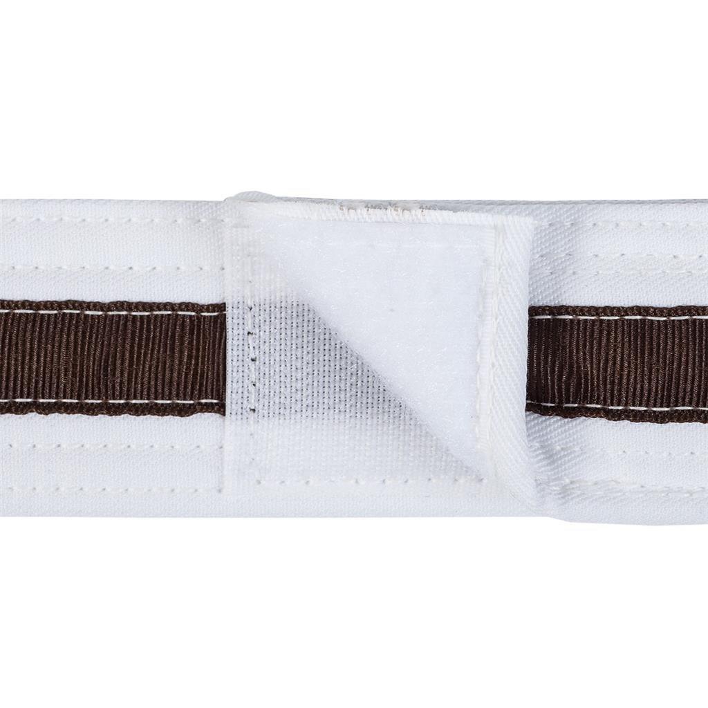 Adjustable Striped White Belt - Violent Art Shop