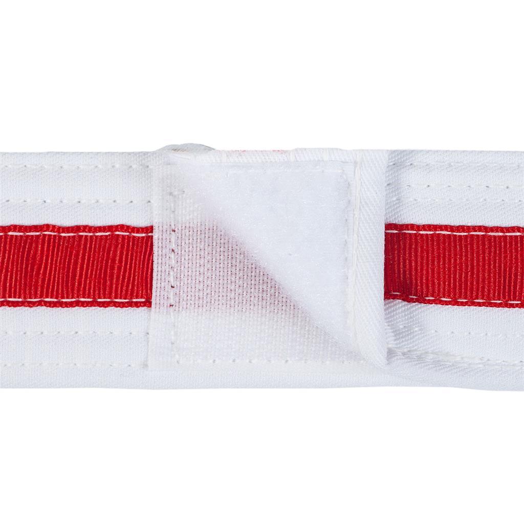 Adjustable Striped White Belt - Violent Art Shop