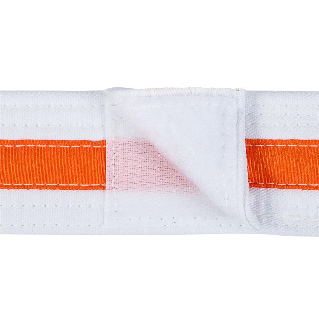 Adjustable Striped White Belt - Violent Art Shop