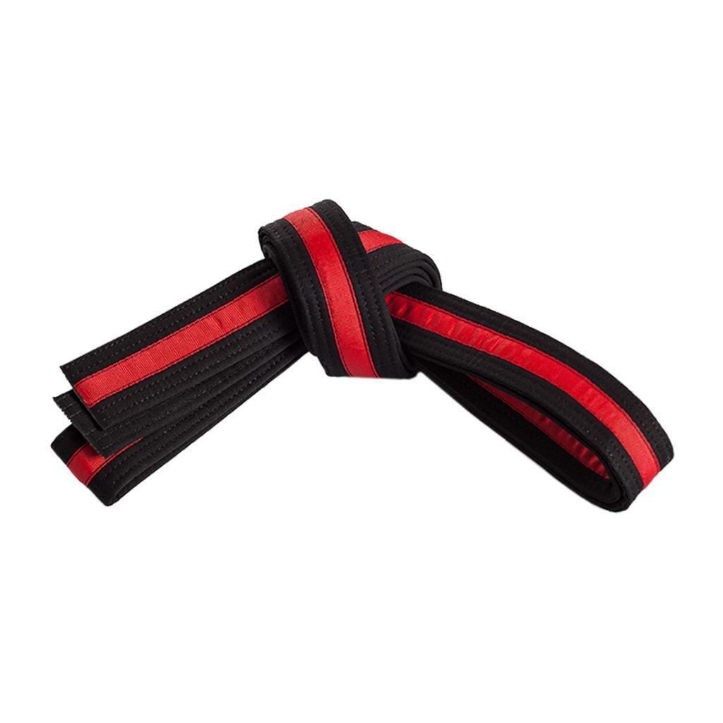 Double Wrap Striped Black Belt - Violent Art Shop