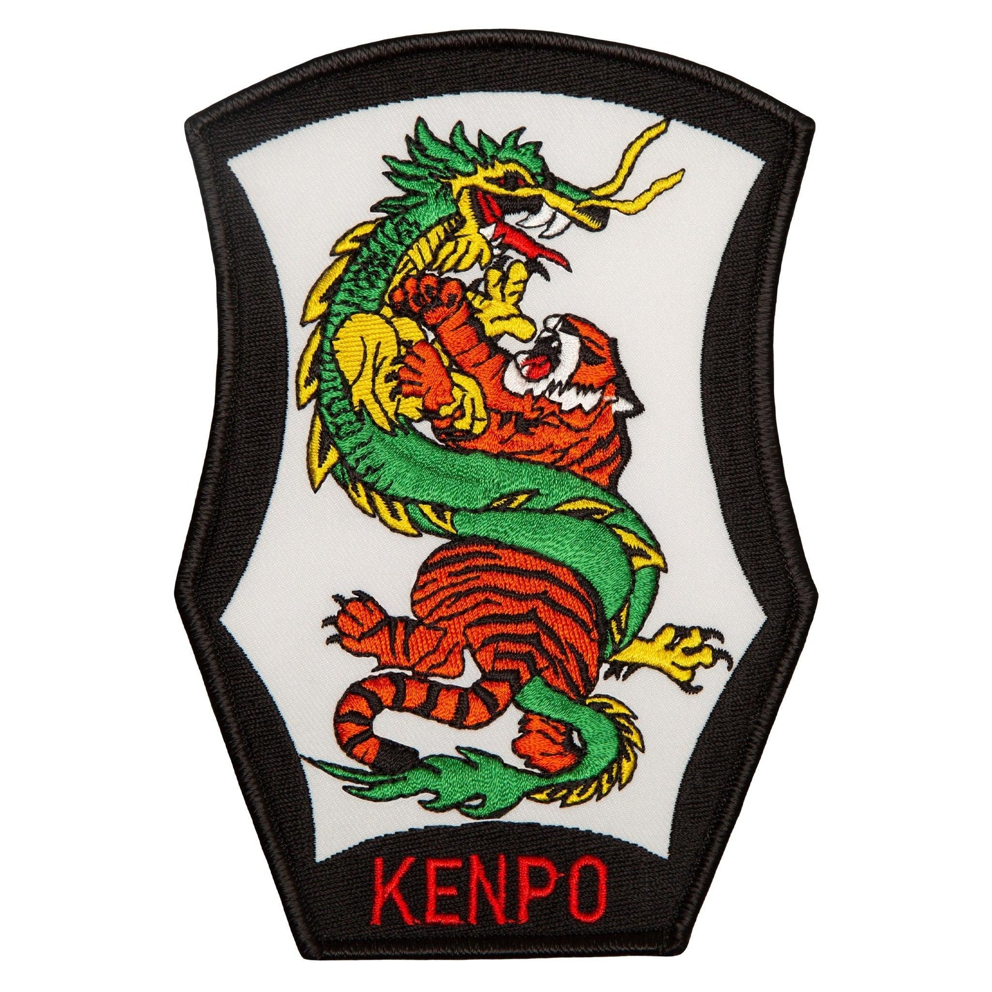 Dragon & Tiger - Kenpo Patch - Violent Art Shop