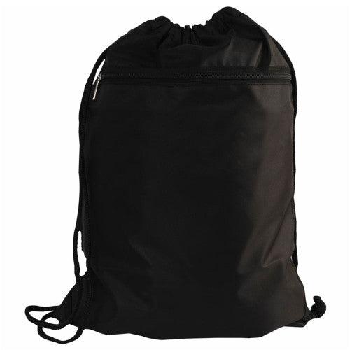 Drawstring Backpack - Black - Violent Art Shop