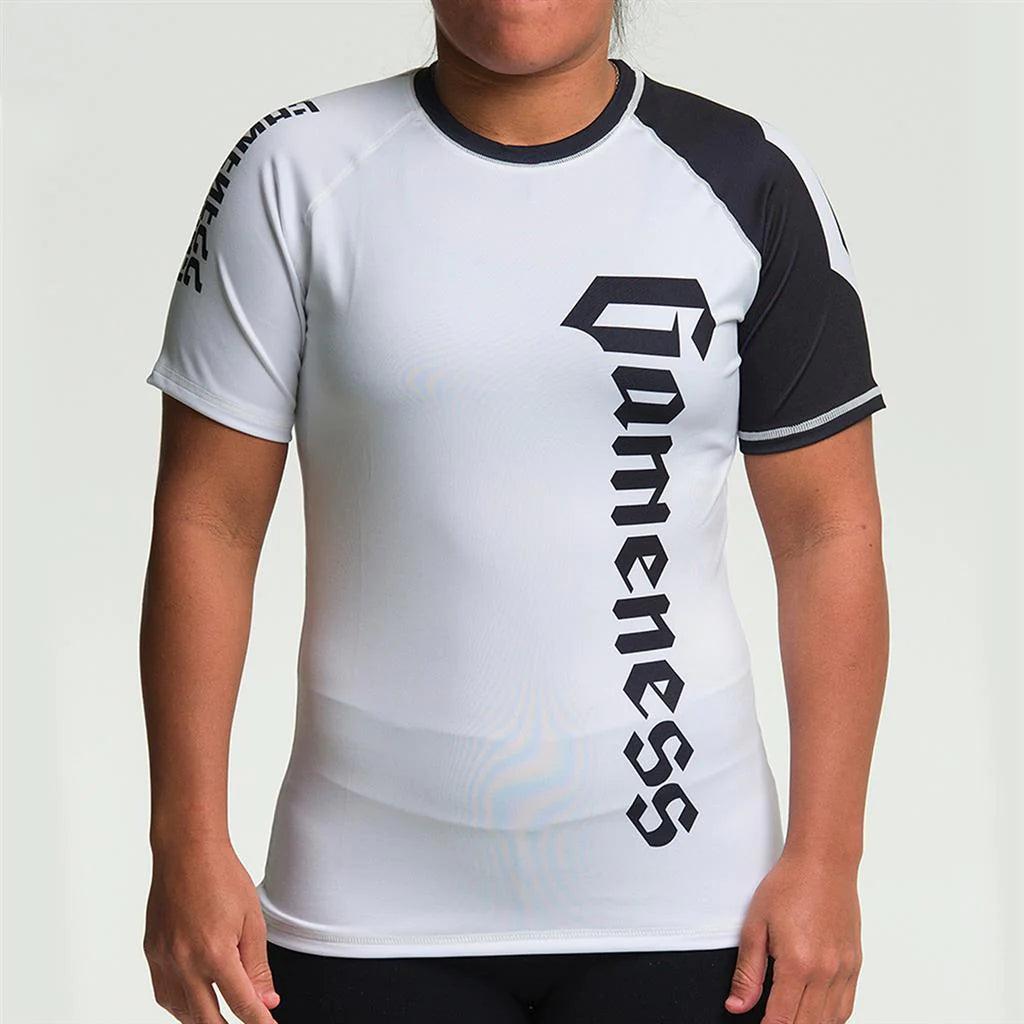 Gameness Female Short-Sleeve Pro Rank Rash Guard - Violent Art Shop