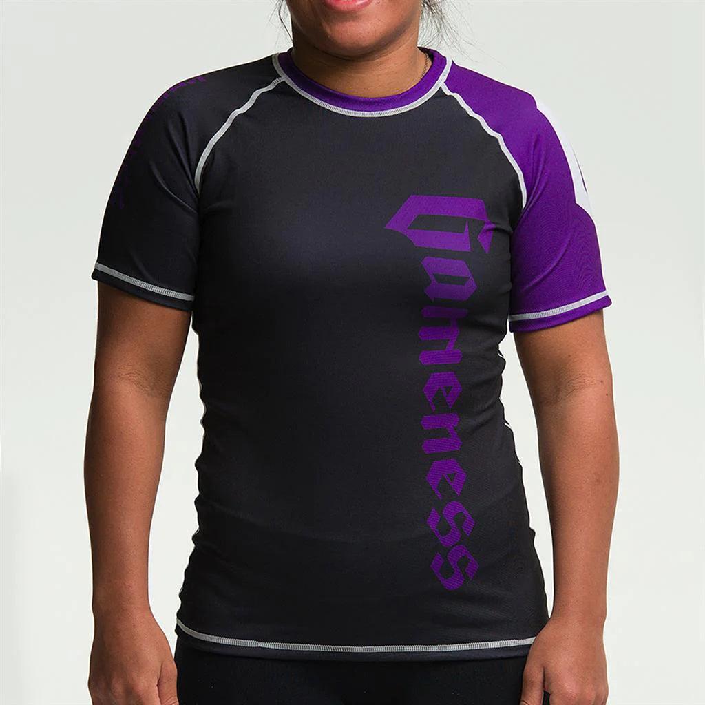 Gameness Female Short-Sleeve Pro Rank Rash Guard - Violent Art Shop