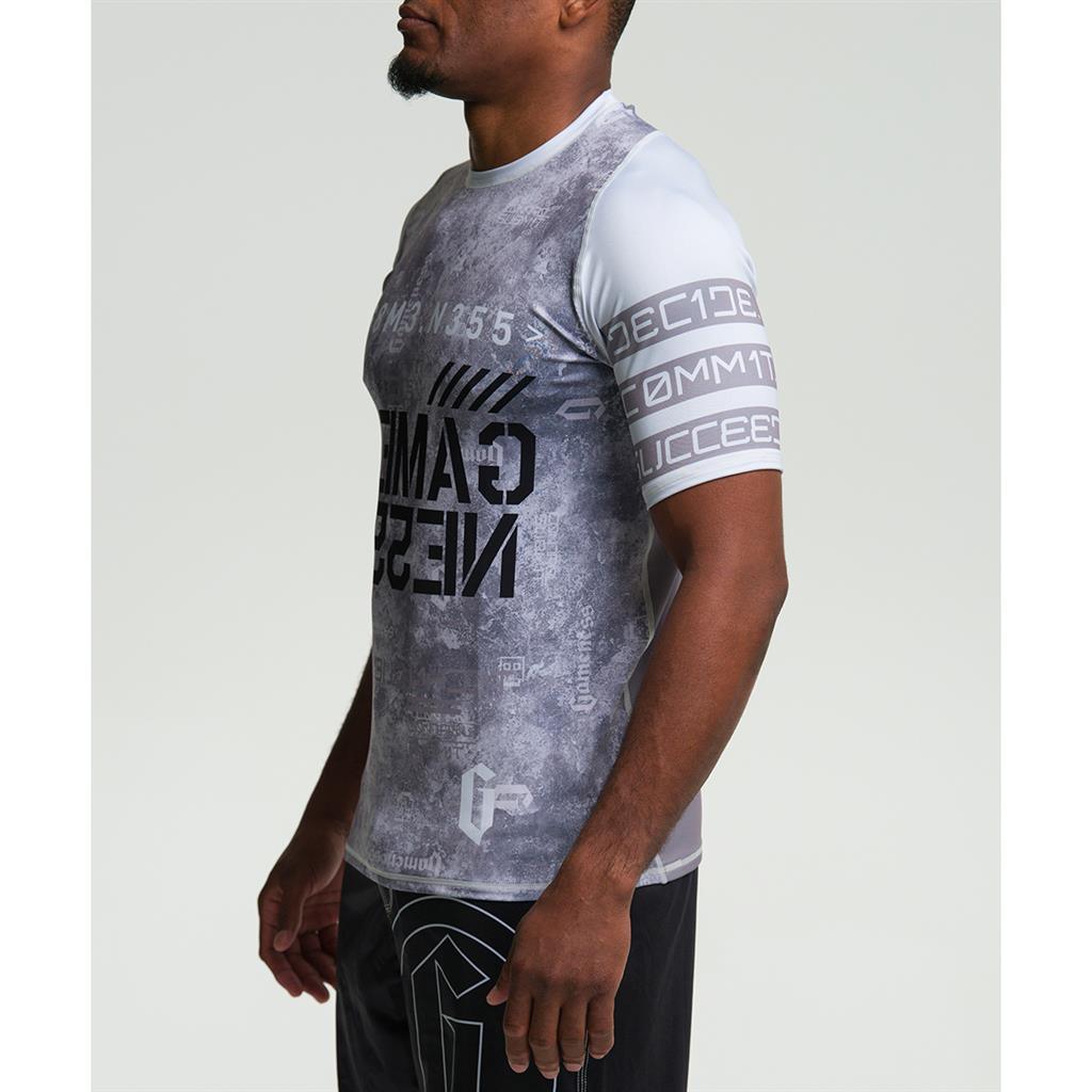 Gameness Marble Rash Guard - Violent Art Shop