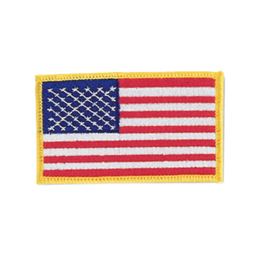 Gold American Flag Patch - Violent Art Shop