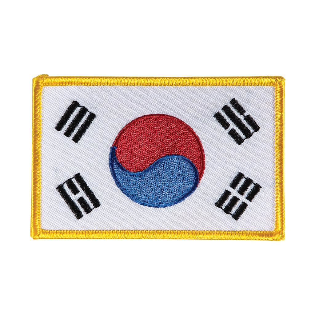 Gold Korean Flag Patch - Violent Art Shop