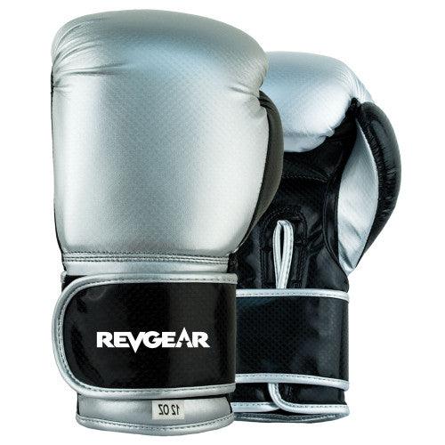 Pinnacle P2 Boxing Gloves - Silver / Black - Violent Art Shop