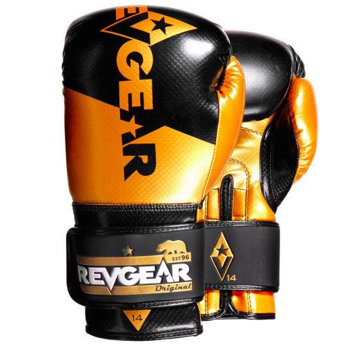 Pinnacle P4 Boxing Gloves - Gold / Black - Violent Art Shop