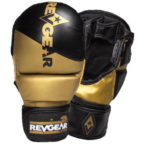 Pinnacle P4 MMA Training and Sparring Glove - Black / Gold - Violent Art Shop
