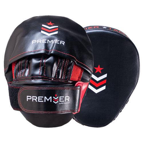 Premier Deluxe Focus Mitt - Black/Red - Violent Art Shop