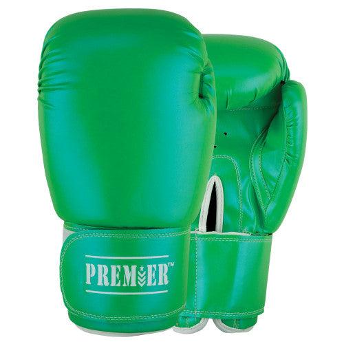 Premier Training Boxing Gloves - Neon Green - Violent Art Shop