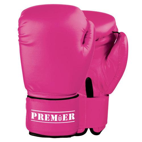 Premier Training Boxing Gloves - Pink - Violent Art Shop