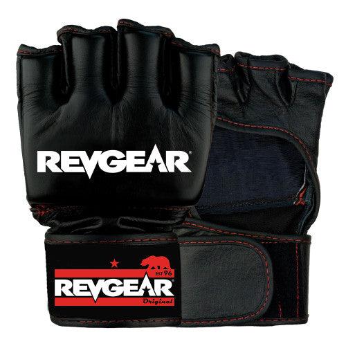 Pro Series Challenger 2 Leather MMA Glove - Black - Violent Art Shop