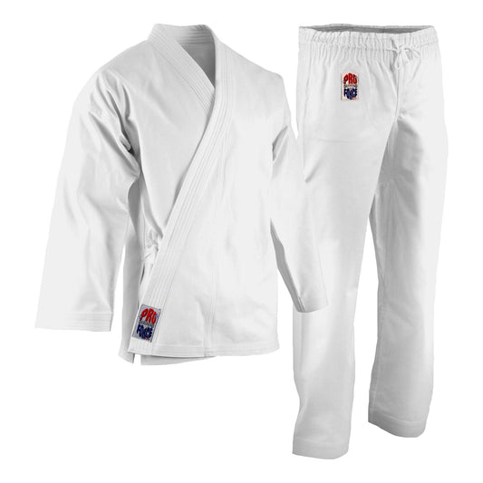 ProForce 14 oz. Diamond Karate Uniform (Elastic Drawstring) - 55/45 Blend - Violent Art Shop