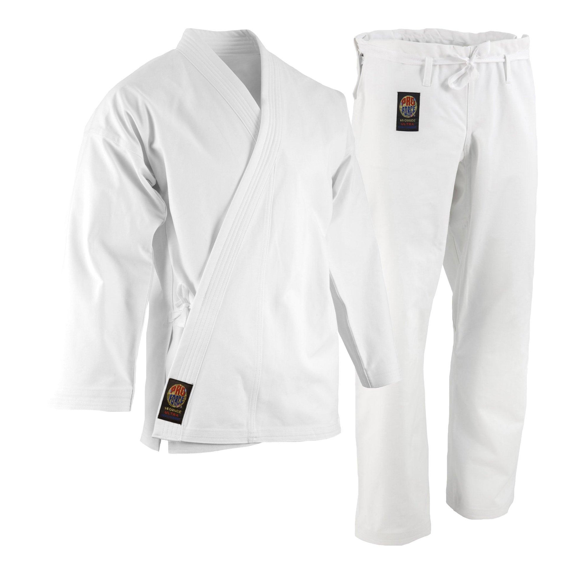 ProForce 14 oz. Karate Uniform (Traditional Drawstring) - 100% Cotton - Violent Art Shop