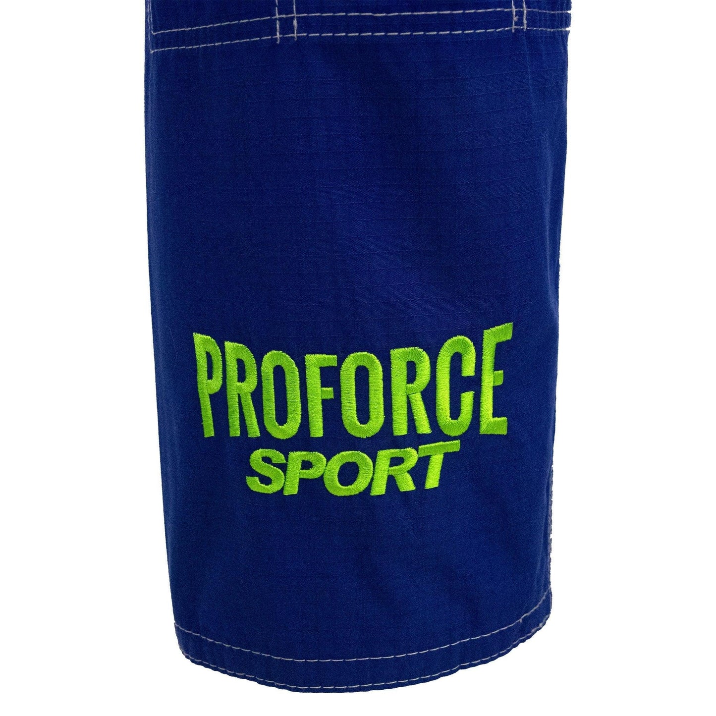 ProForce Sport Ripstop BJJ Pant w/ Neon Green logo - Violent Art Shop