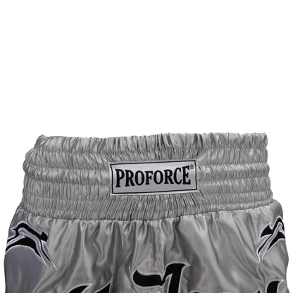 ProForce Sport Silver Angel Muay Thai Shorts - Violent Art Shop