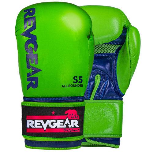 S5 All Rounder Boxing Gloves - Green - Violent Art Shop