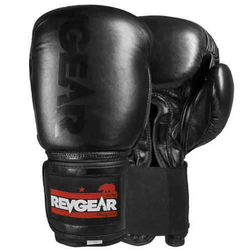 Sentinel S3 Pro Leather Gel Boxing Gloves - LIMITED EDITION - Black / Black - Violent Art Shop