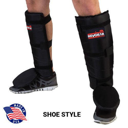Ultralight Shoe Style Shin and Instep Guard - Violent Art Shop