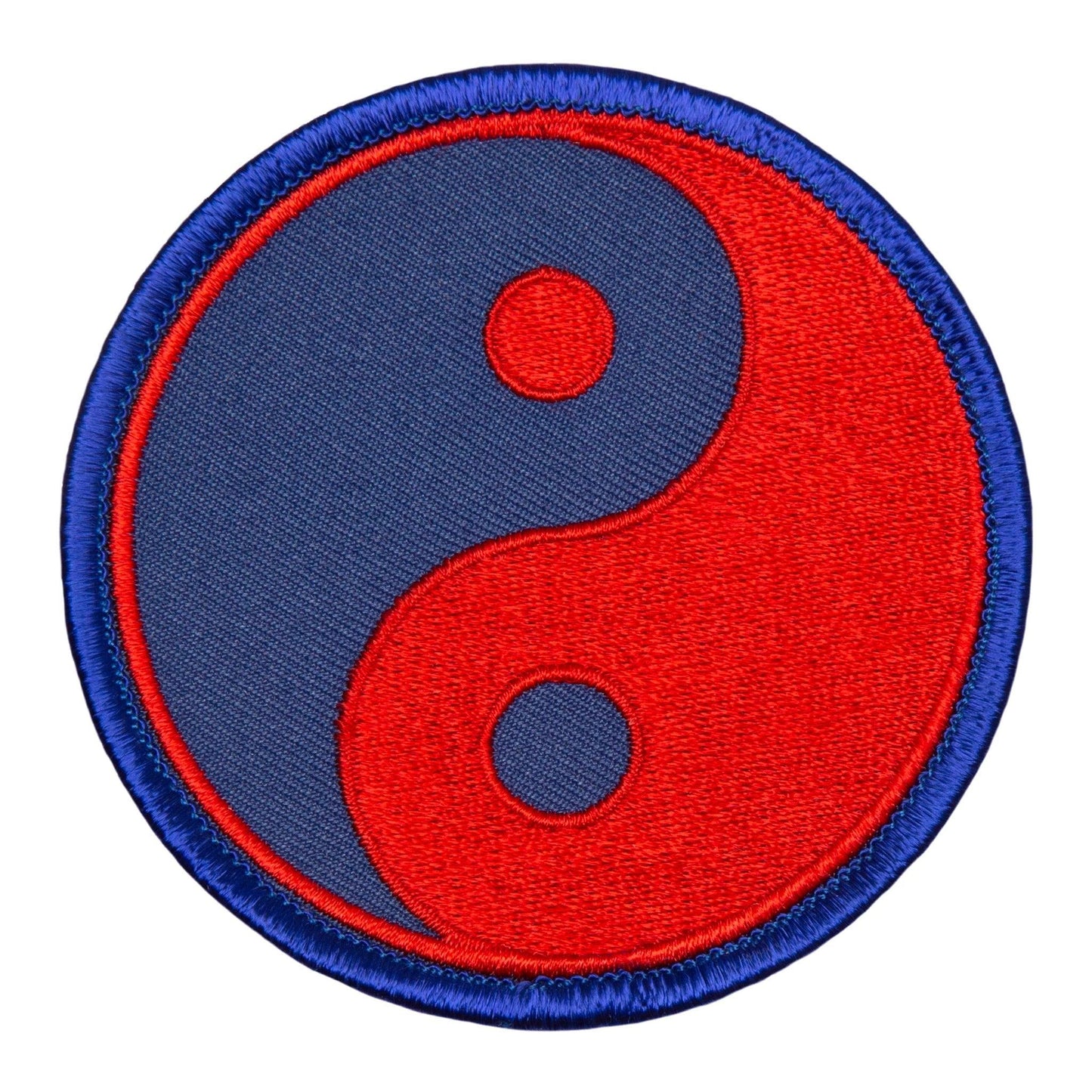 Yin & Yang-Red and Blue Patch - Violent Art Shop