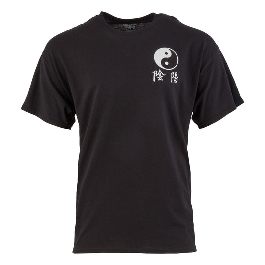 Yin & Yang T-Shirt (Small Logo) - Violent Art Shop